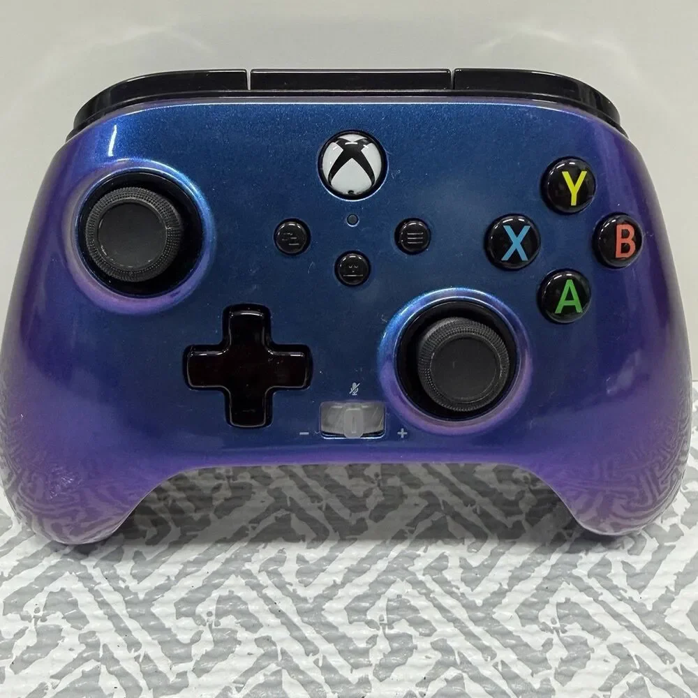 PowerA Enhanced Wired Controller Xbox Series X|S One Windows Nebula Purple Blue